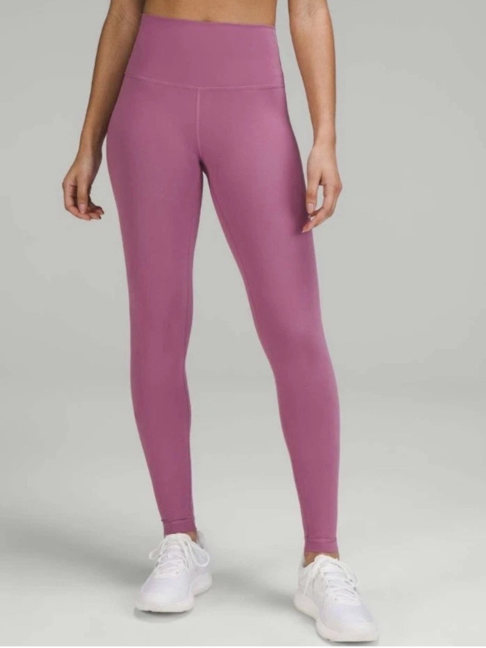 Lululemon Wunder Train High-Rise Tight Sz 0 Velvet Dust Pink W5DJ0S Gym Yoga